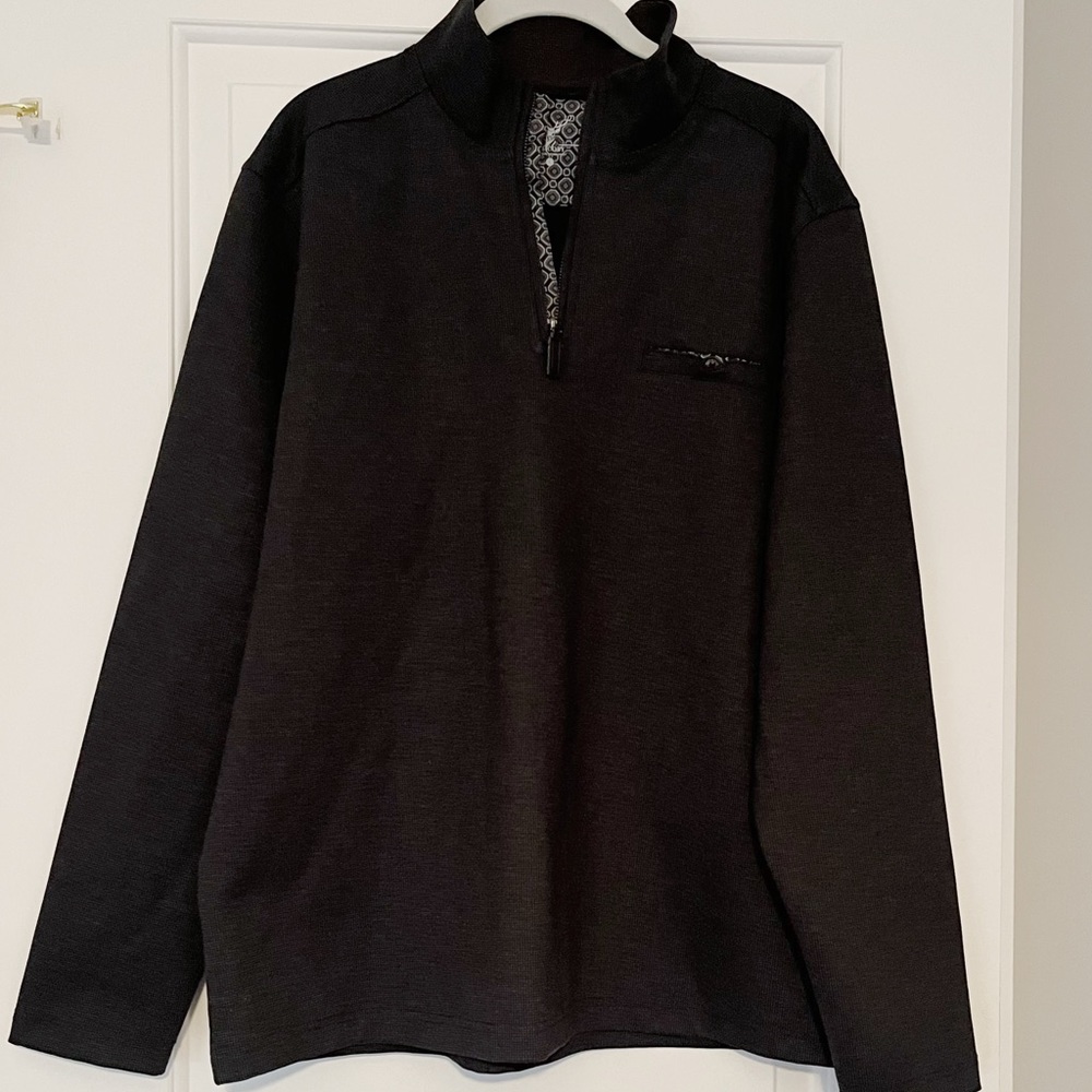 NWOT Nicoby Men’s 1/4 Zip Sweatshirt - Navy Blue